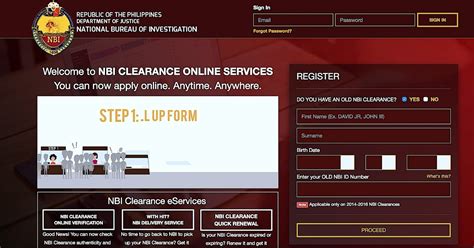 List of Eight : Steps in getting NBI Clearance at Quezon.